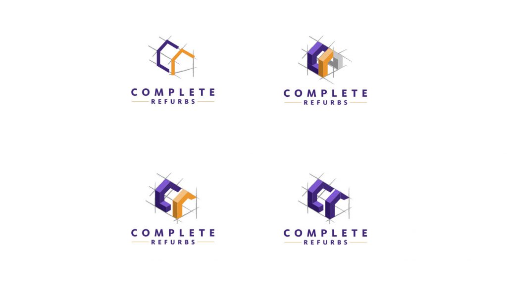 Complete Refurbs logo concept 04